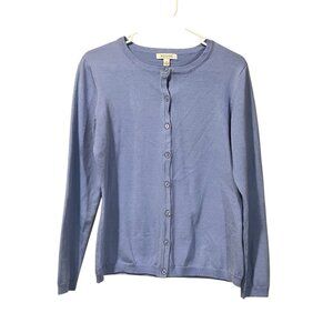 Bogari Button Cardigan Sweater Women Size Medium Career Formal Winter Designer‎
